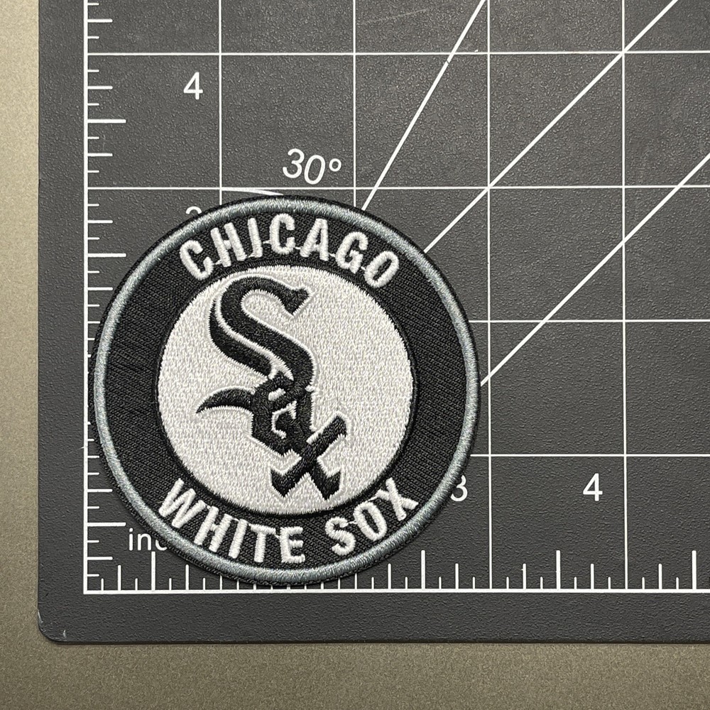 Chicago White Sox Patch Embroidered Iron 3x3 Inch