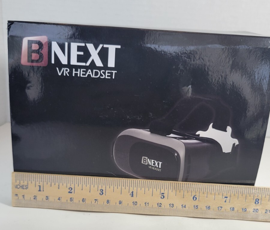 VR Headset Compatible w/iPhone & Android Phone-Universal Virtual Reality Goggles