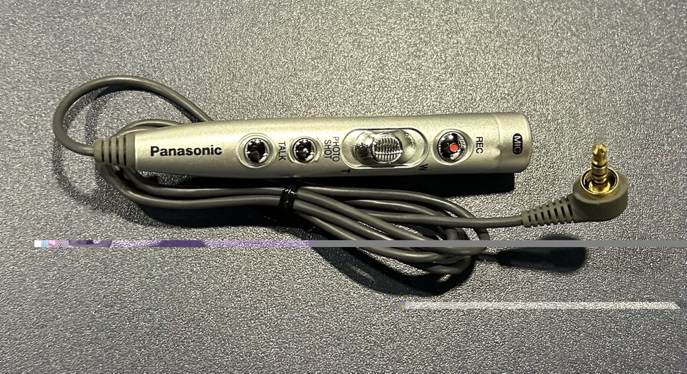 Panasonic Clip-on Wired Remote Control w Microphone N2QCBD000030