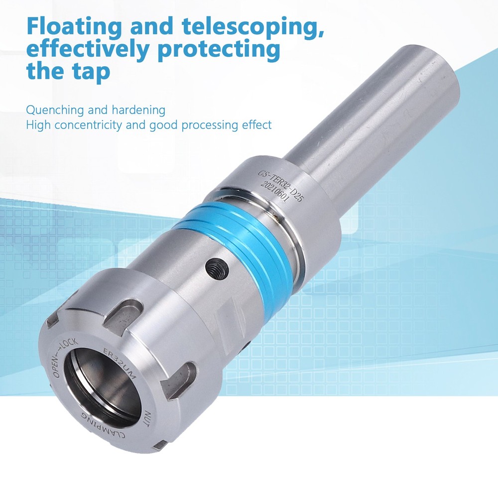Collet Chuck Holder Telescoping Tapping Tool For Milling