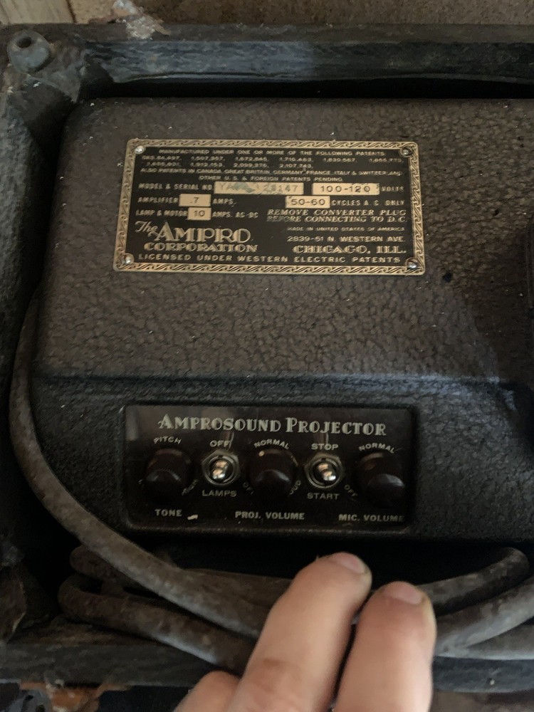 Ampro YA Model 16mm Projector