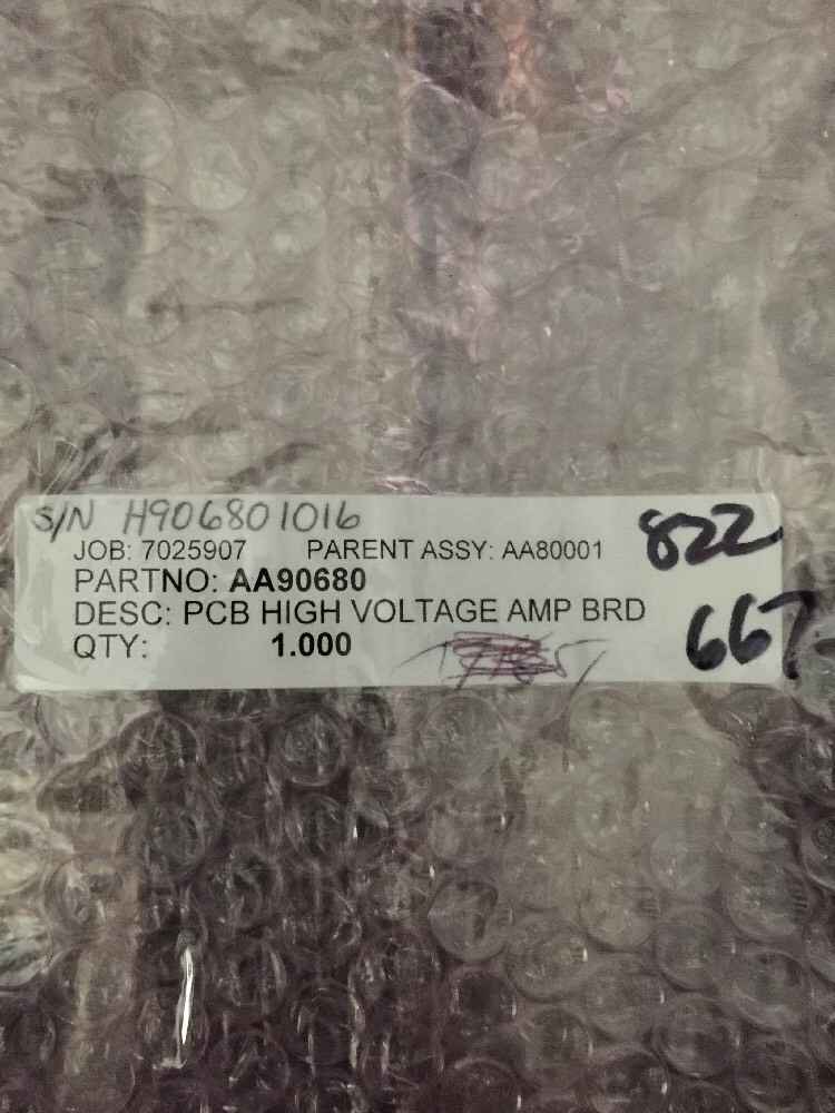 Vutek Part # AA90680. PCB High Voltage Amp Board