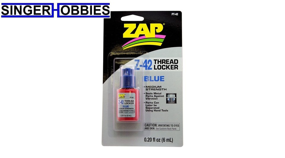 ZAP Z-42 Medium-Strength Thread Lock, .20 oz PAAPT42