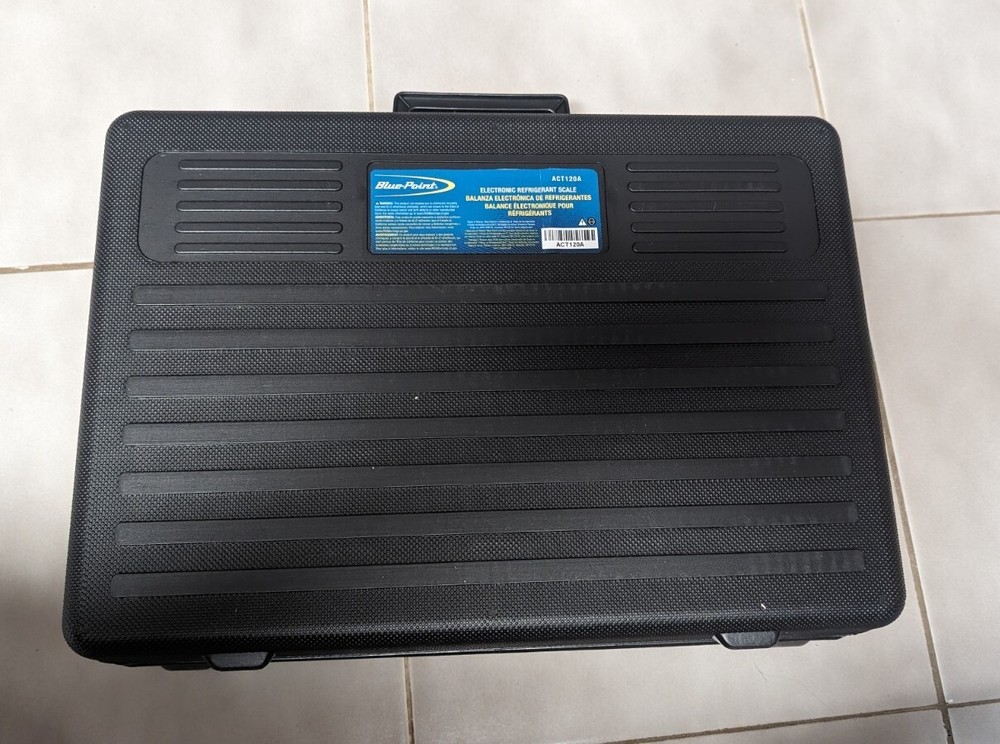 NEW Blue Point Portable Electronic Refrigerant Scale ACT120A