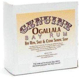 Ogallala Bay Rum, Sage & Cedar Shaving Soap