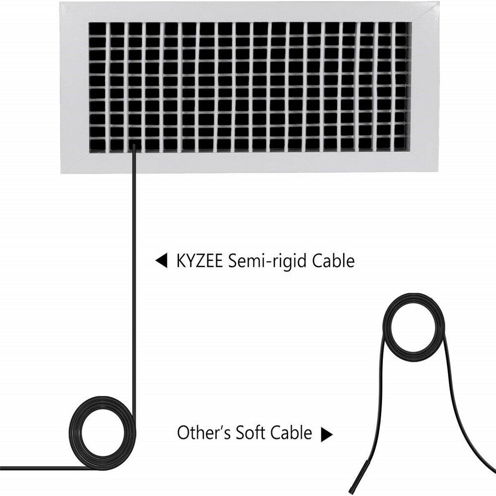 3FT 6LEDS USB Camera Scope Snake Endoscope Borescope 7mm Inspection For Android