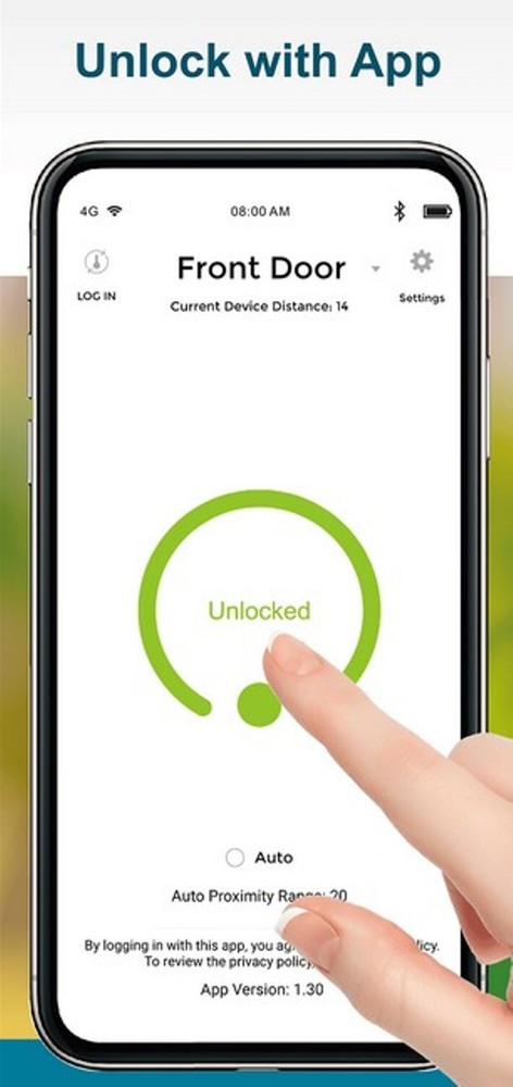 Seco-Larm PR-B1124-PQ ENFORCER Bluetooth Access Controller Proximity Card Reader