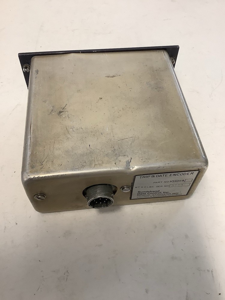 Sundstrand Data Control Aircraft Component Trip & Date Encoder 101014