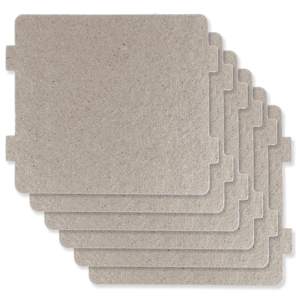 Universal Microwave Waveguide Covers - 6 Mica Sheets for Better Efficiency