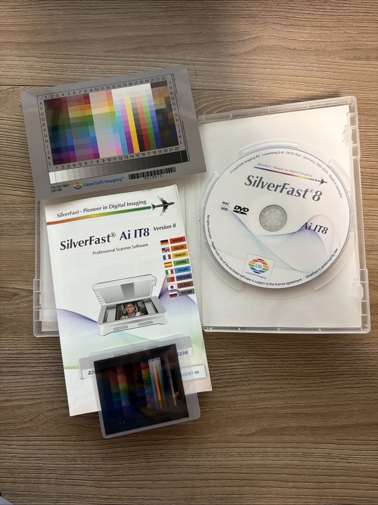 SilverFast Ai IT8 Professional Scan Software Version 8