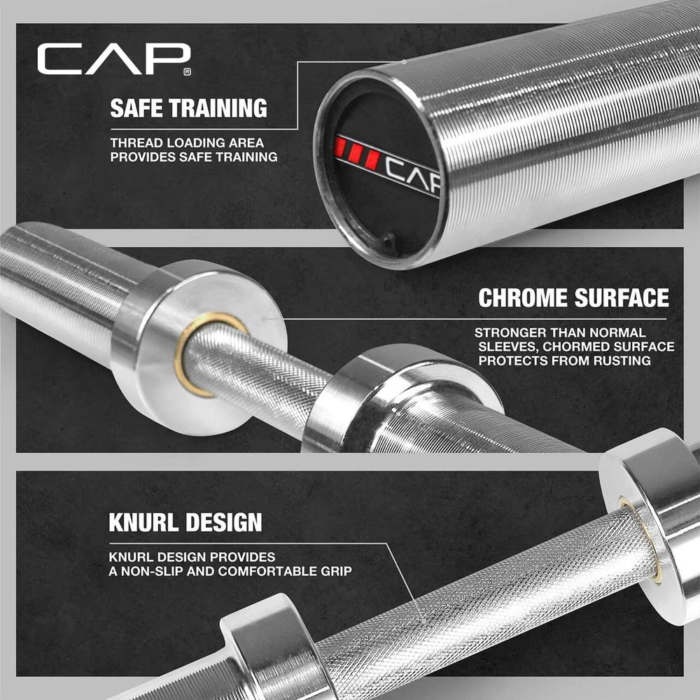 CAP Barbell Olympic Dumbbell Handles | Multiple Options
