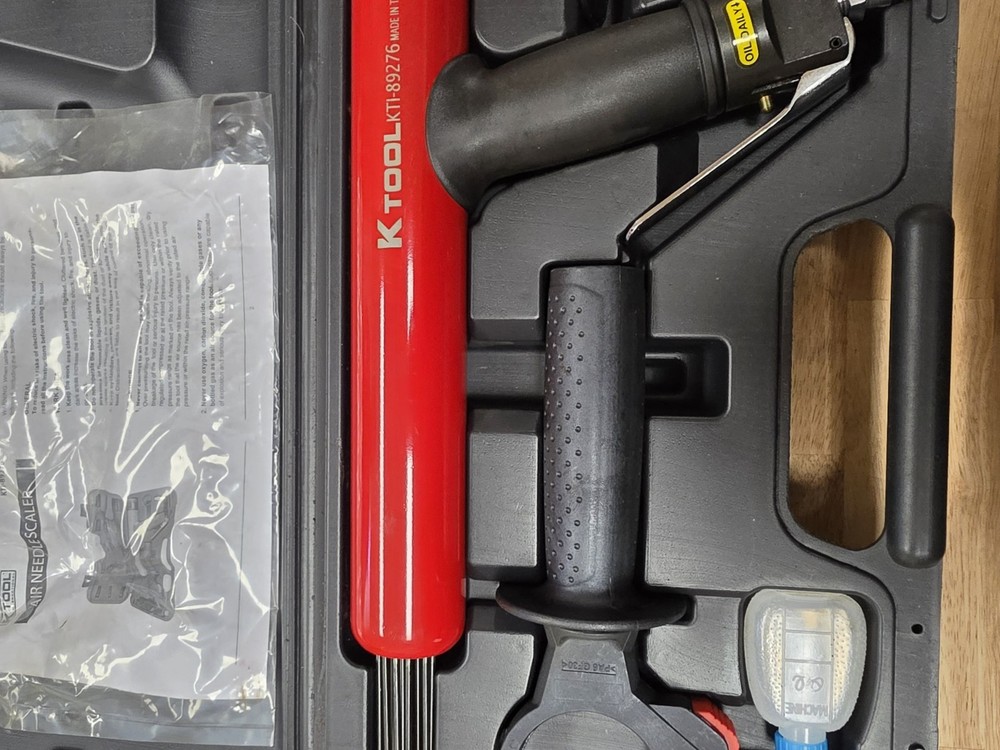 K Tool International KTI-89276 Double Spring Needle Scaler Piston Type