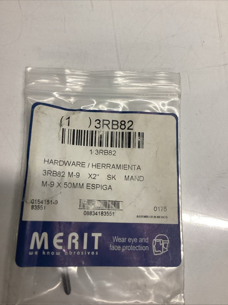 Merit cartridge roll mandrel 3RB82 M-772