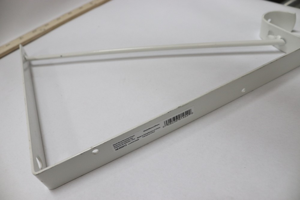 The Hillman Group Shelf/Rod Bracket White 852013