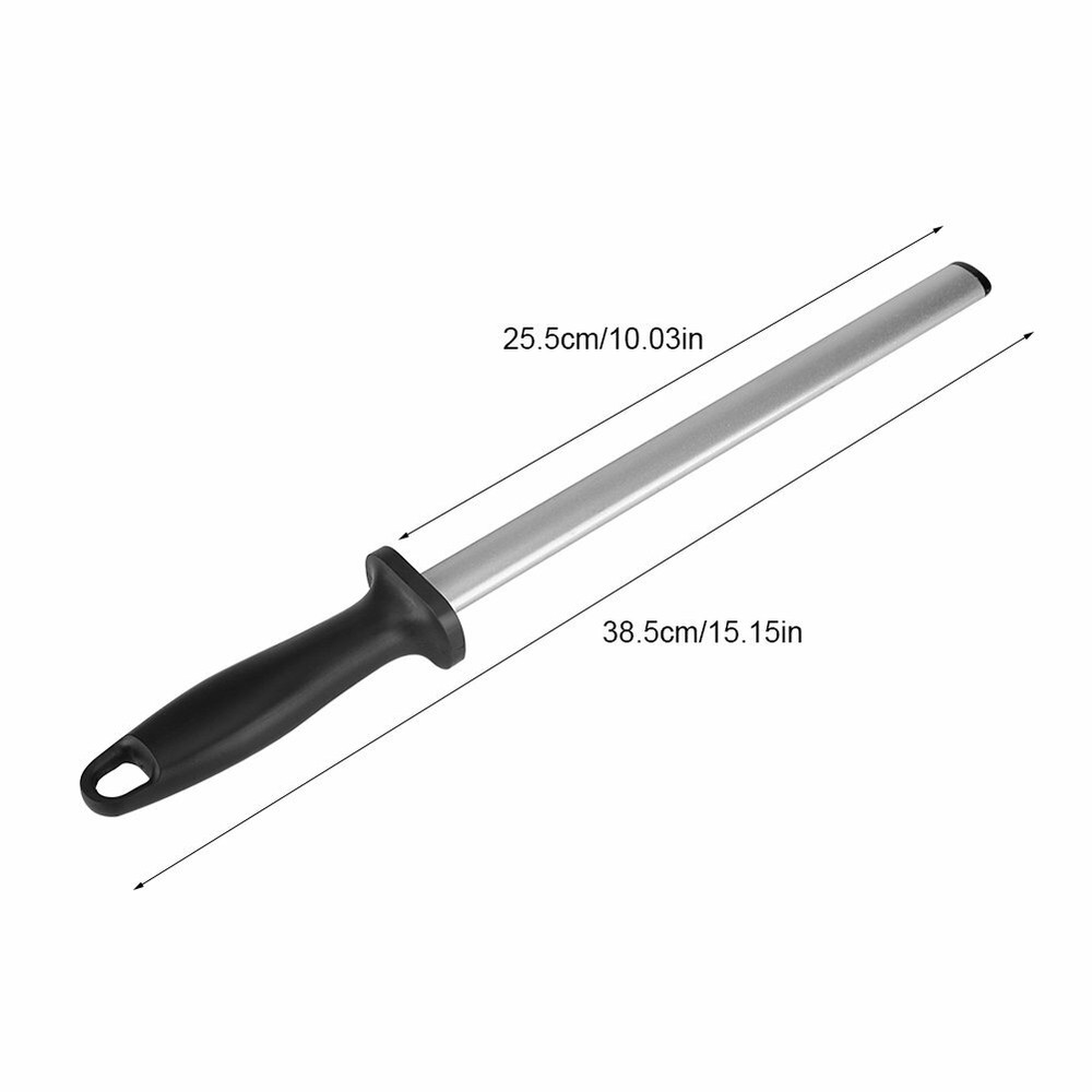 12 inch Kitchen Diamond Sharpening Tool Knife Sharpening Steel Sharpener Rod New