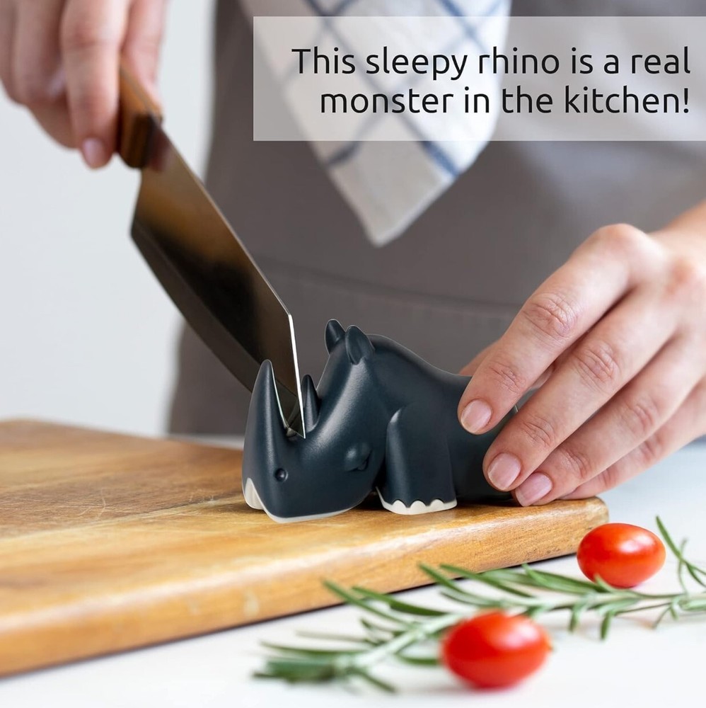 OTOTO Blade Knife Sharpener BPA-free & Dishwasher Safe Kitchen Compact