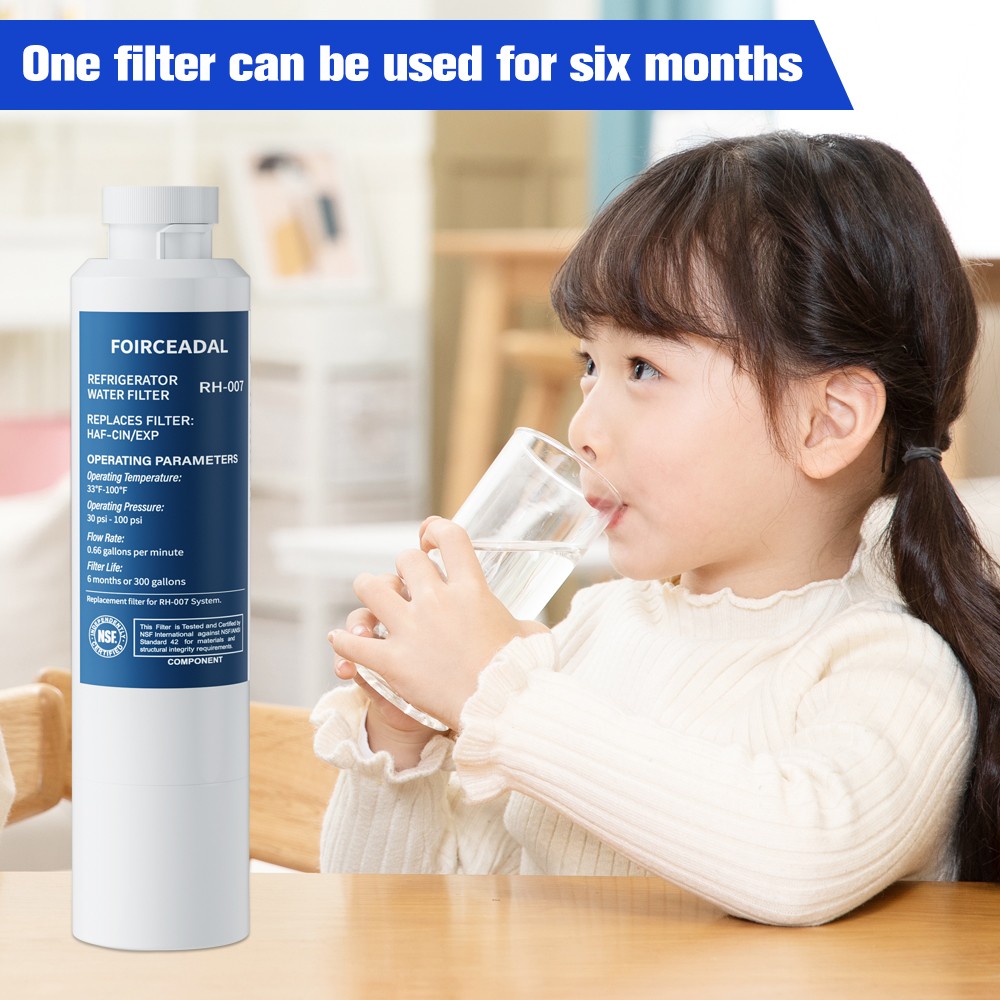 4 PACK For Samsung DA29-00020B HAF-CIN/EXP Refrigerator Water Filter Replacement