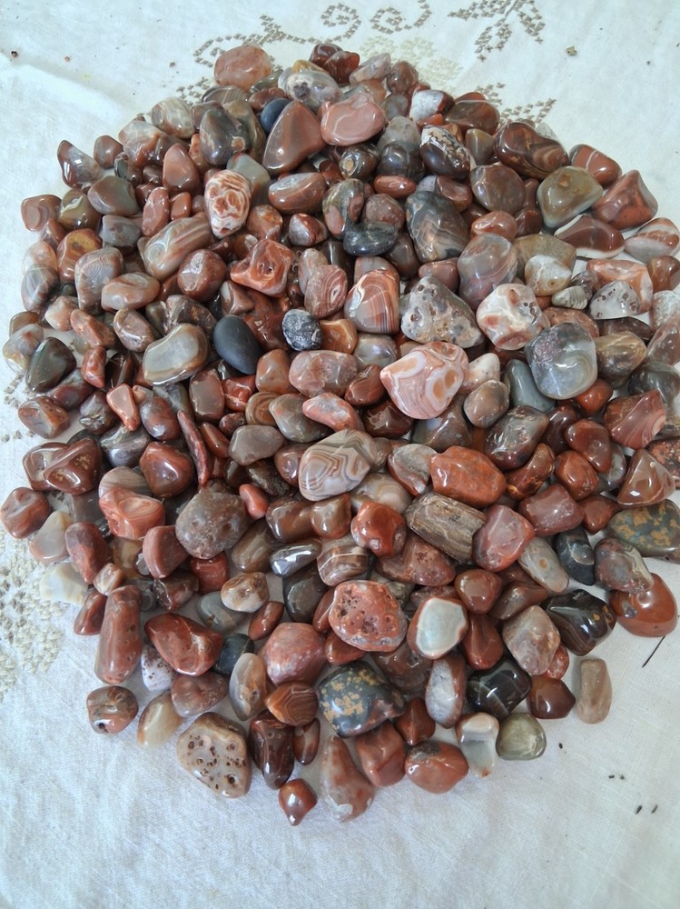 polished lake superior agate lb