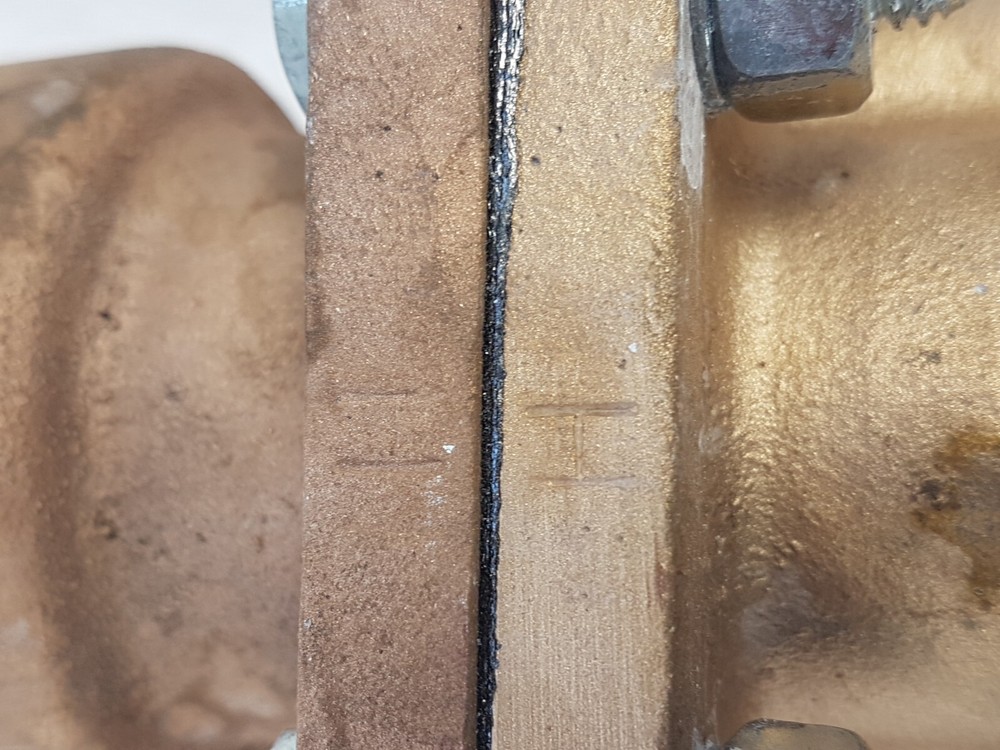 Mack 7938 Brass Valve Series B1 - 276 kPa - 25mm - 1-1/4 inch port - Unused