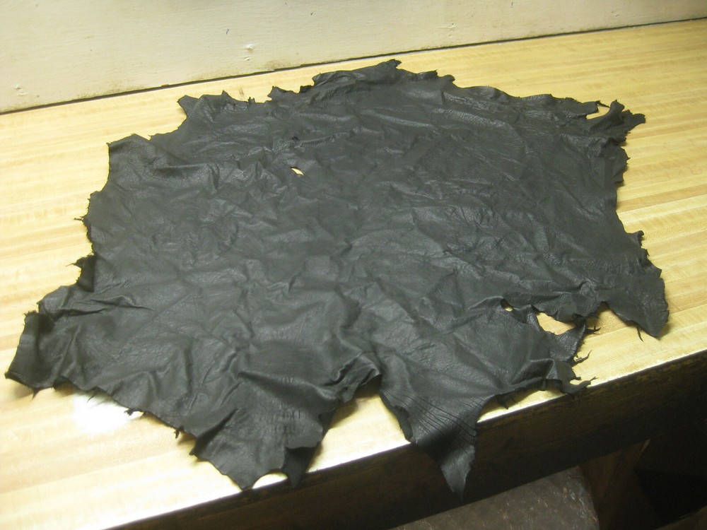 Sheep Skin Black Leather  # 0009230 Row 70