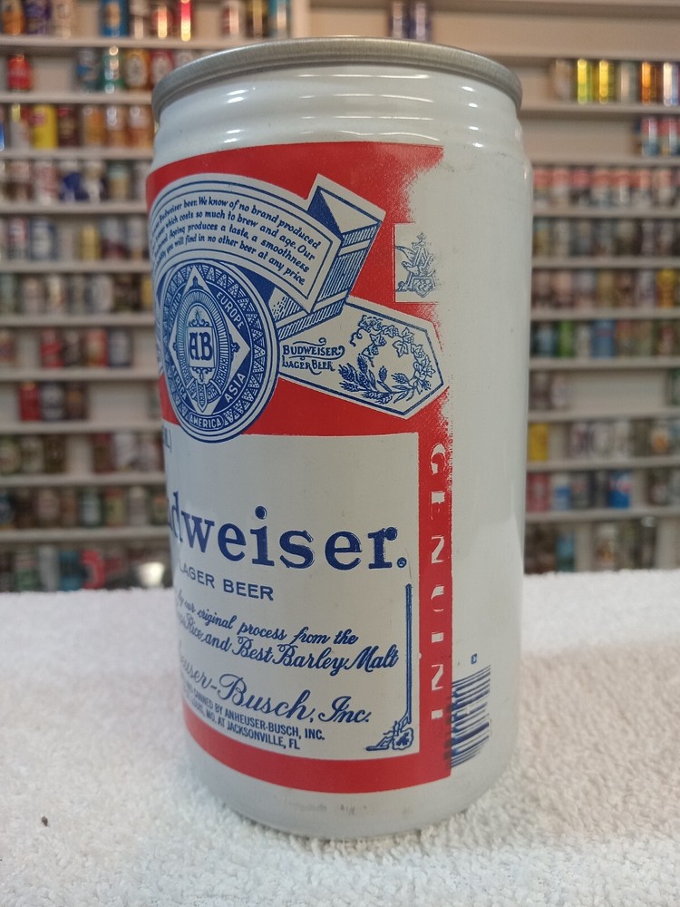 🇺🇸 MISPRINT BUDWEISER - Beer Can 12 oz.