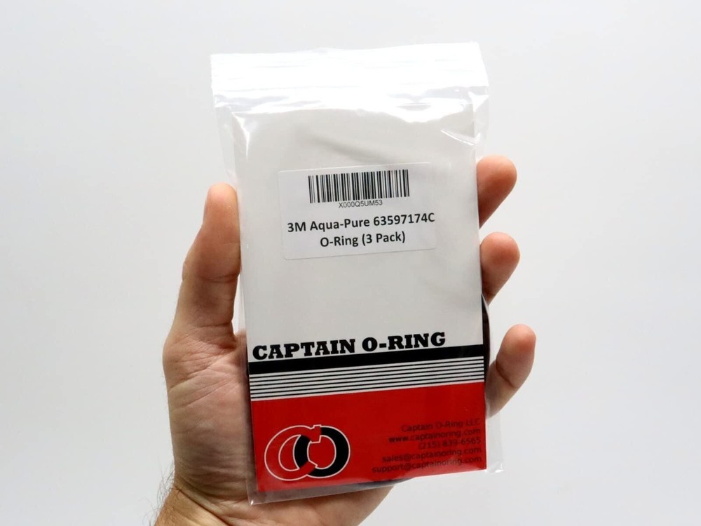 Replacement 3M 63597174C, AO-WH-STD-OR-2, ORG006, WP252235 O-Rings (3 Pack)