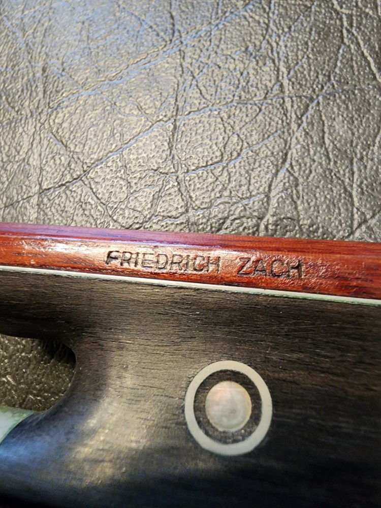 Two Old Pernambuco Violin Bows SIVORI & FRIEDRICH ZACH