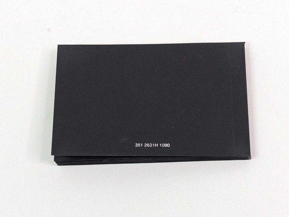 Saint Laurent Paris Shoe Packaging Booklet Authentic Insert Booklet