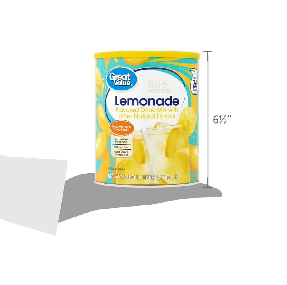 Great Value Lemonade – 26 Quarts
