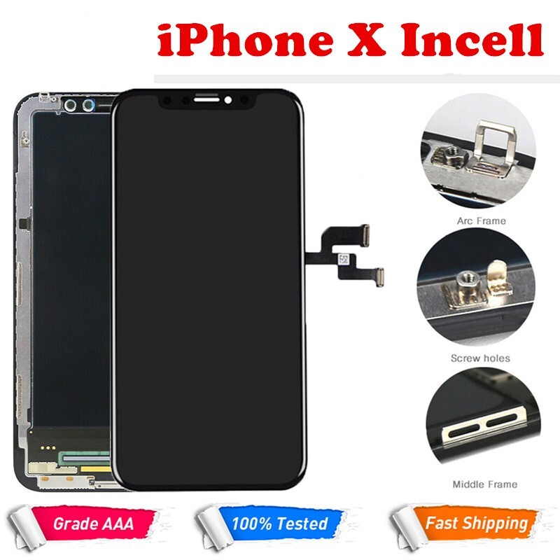 New iPhone X 5.8" LCD Display Touch Screen Digitizer Assembly Replacement Black
