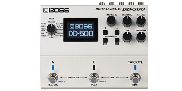 BOSS DD-500 Digital Delay from JAPAN Tested