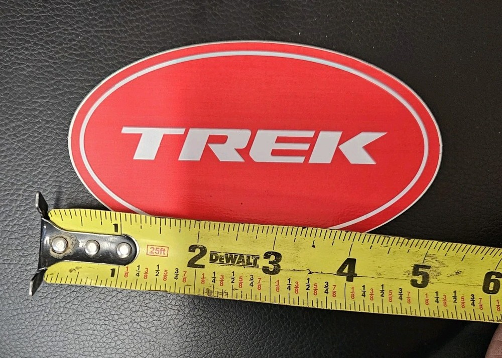 Trek Sticker 5"x2.75"