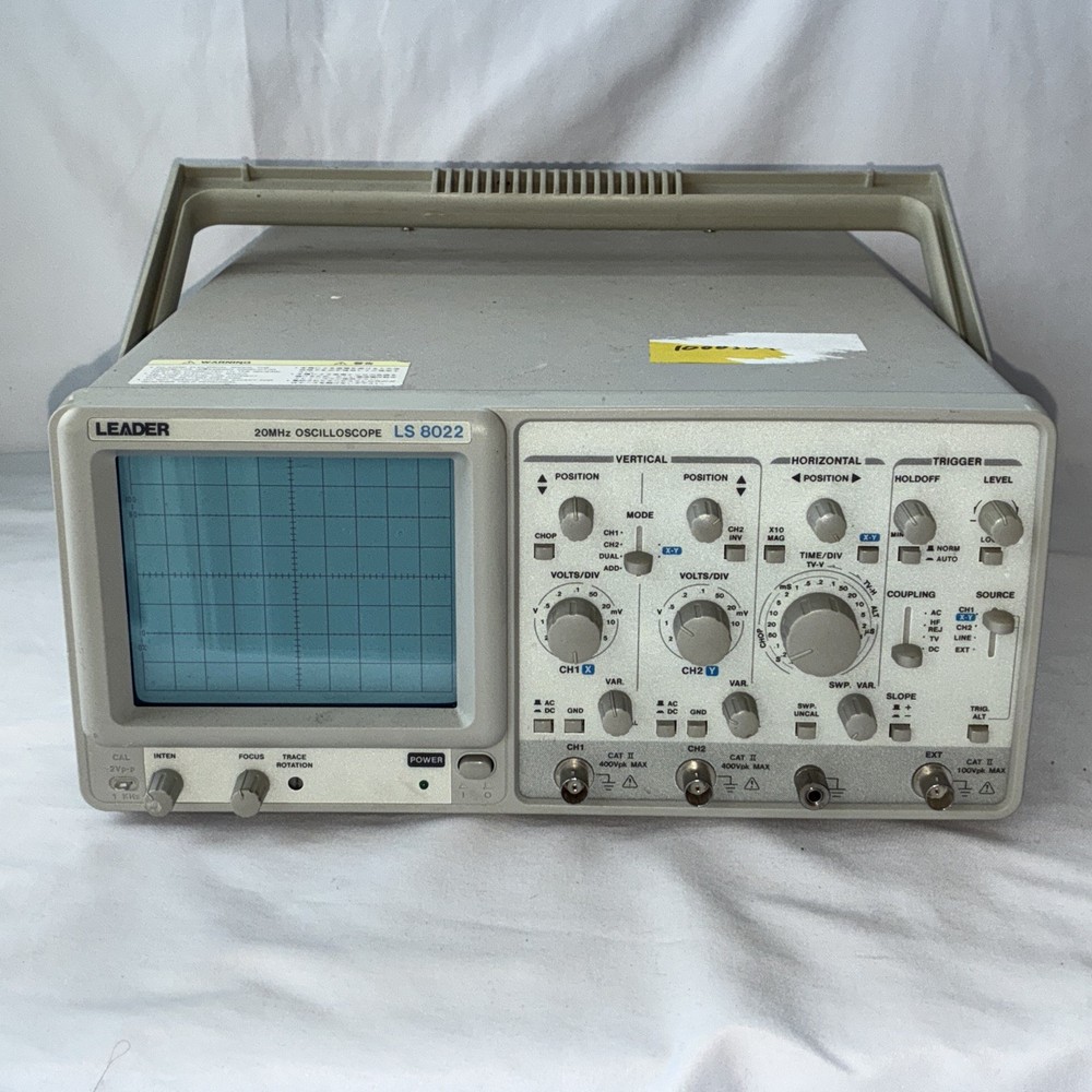 LEADER 20MHZ OSCILLOSCOPE LS 8022