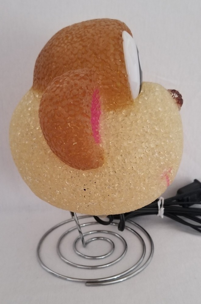 Monkey Face Popcorn Lamp Spring Base 8.75" TALL