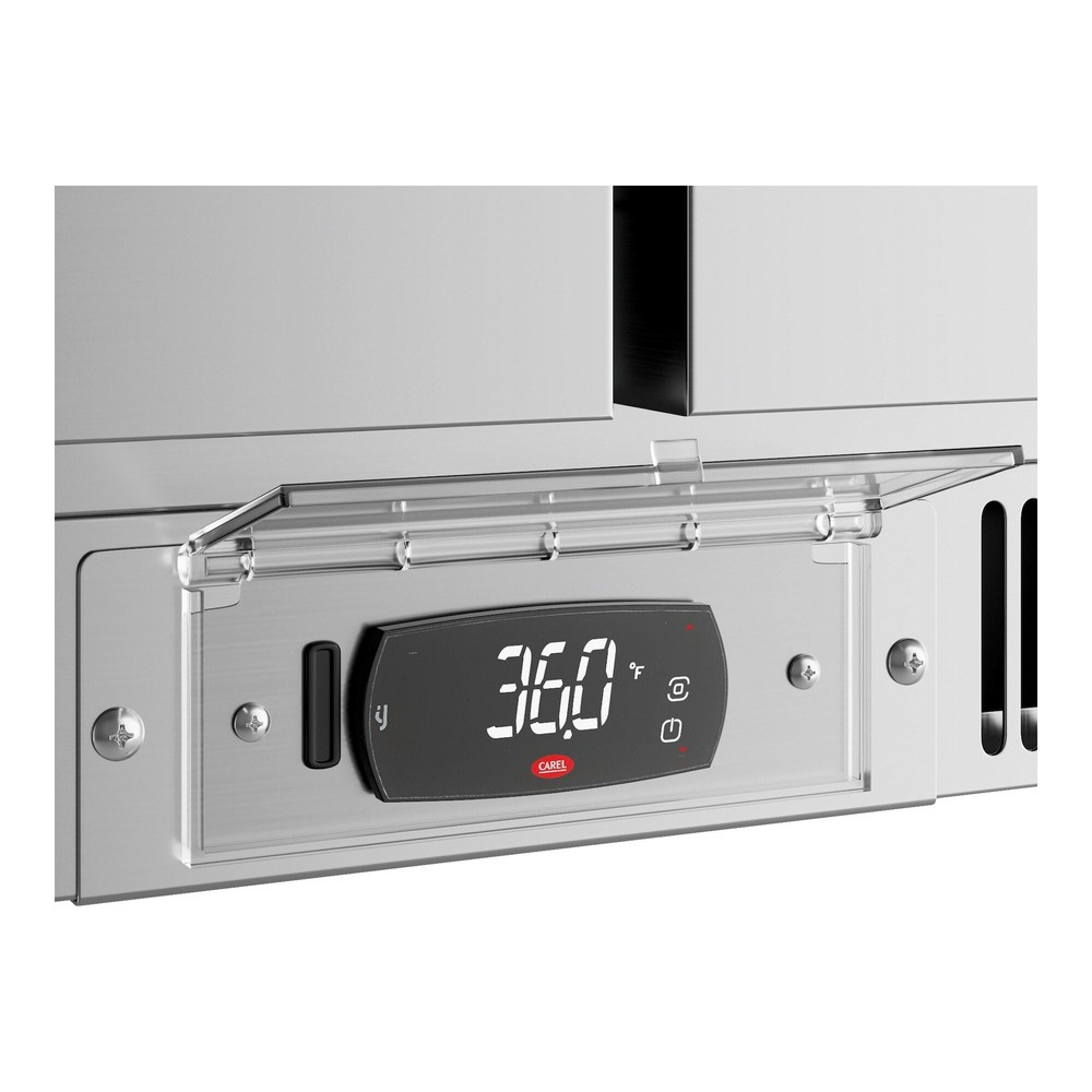 36" Front Breathing Worktop Refrigerator with 3 1/2" Backsplash