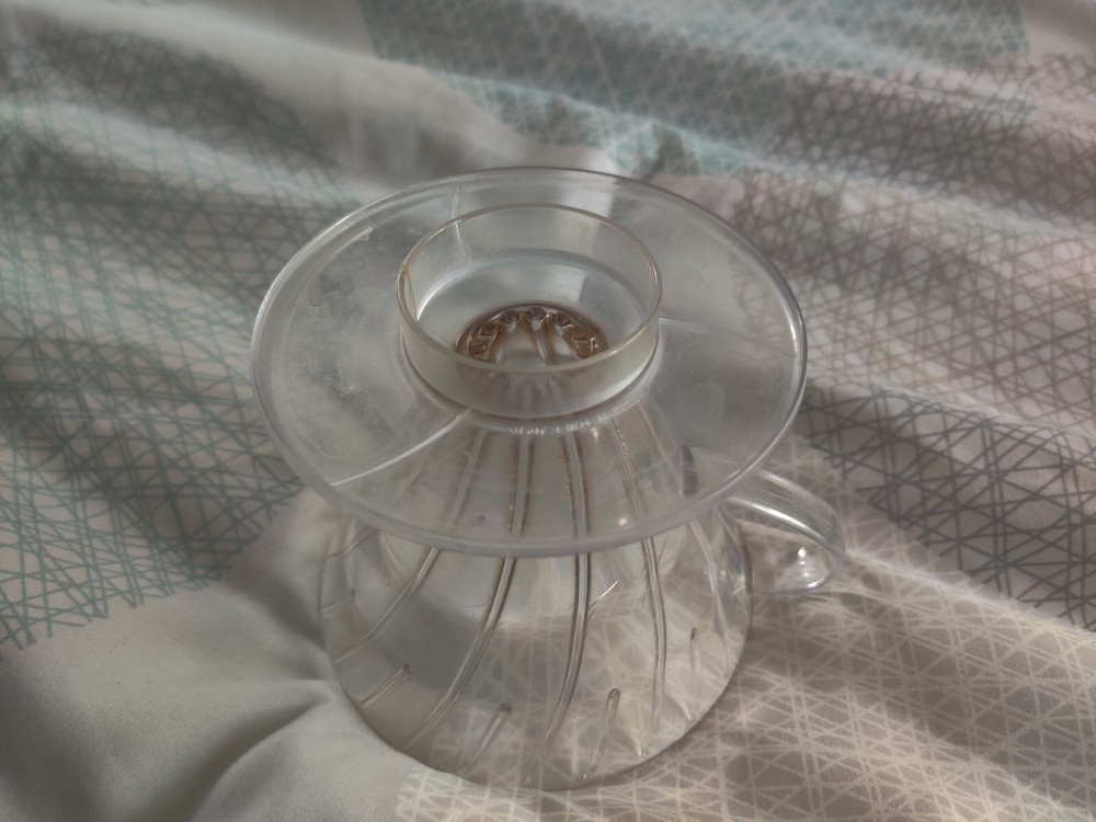 Hario V60 Plastic Coffee Dripper, Size 02, Clear