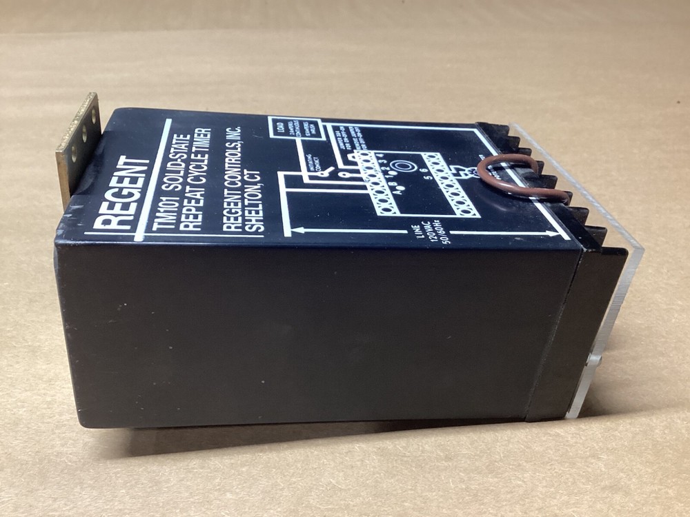 REGENT TM101-120 SOLID-STATE REPEAT CYCLE TIMER 120VAC #115L148*CO