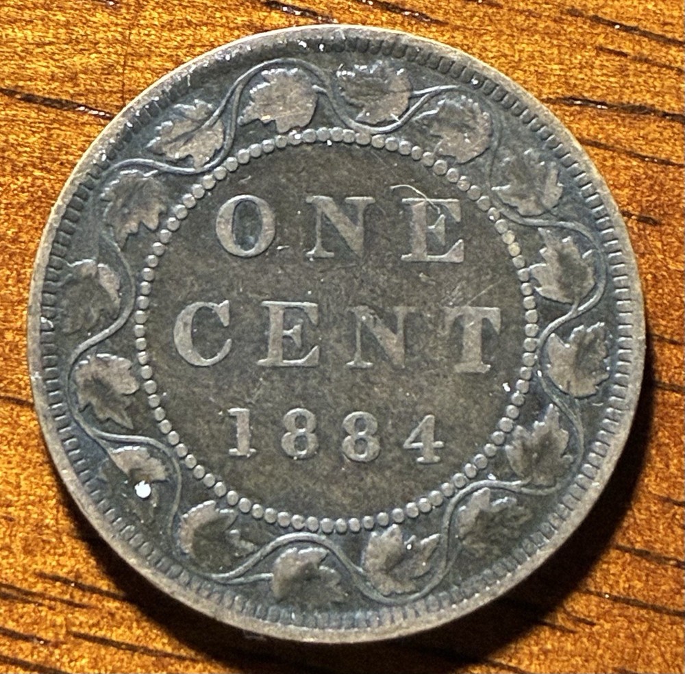 1884 Canada 1 Cent