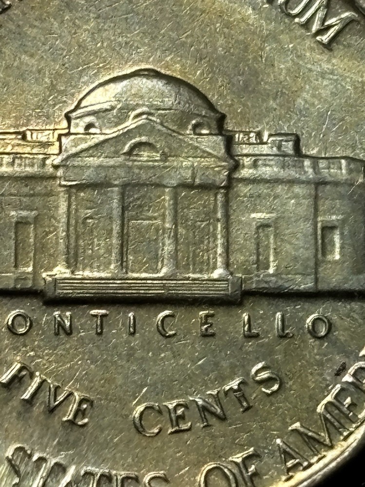 1958 FULL STEPS ERROR Jefferson Nickel TRIPPLE CLIPPED PLANCHET ERROR!!!!