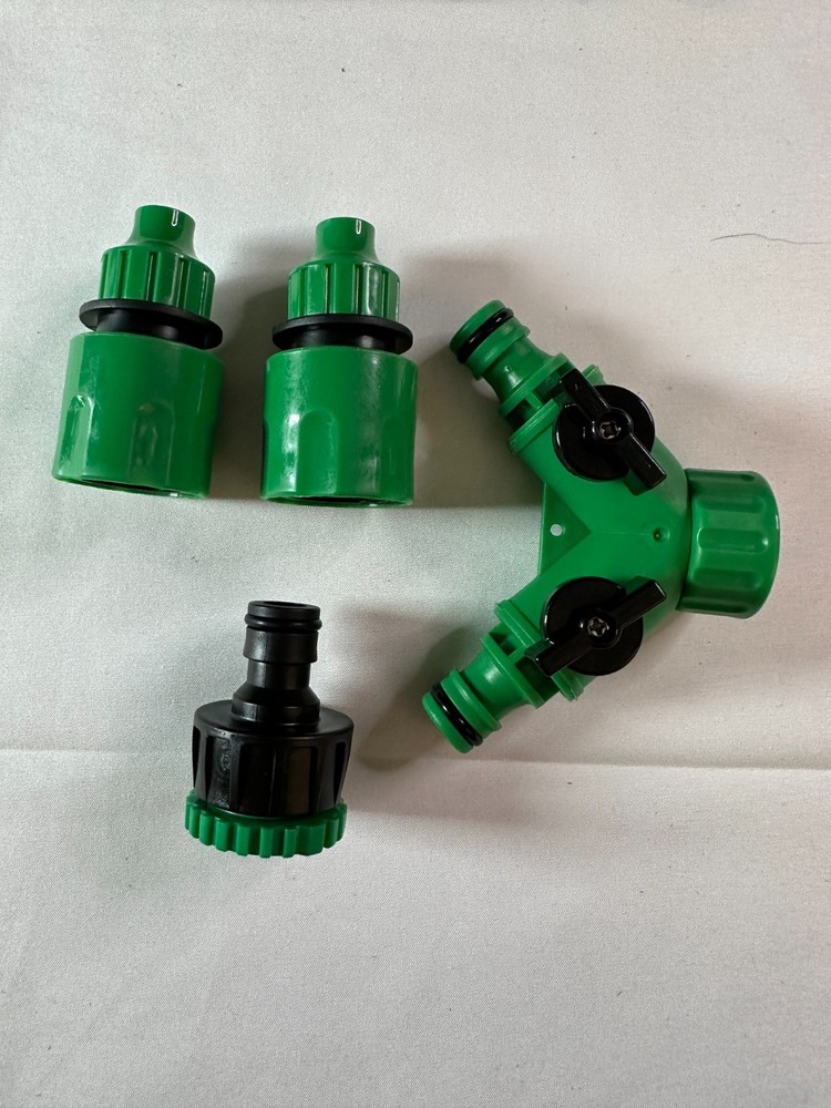Green Black DIY Automatic Adjustable Flow Rate Drip Irrigation & Watering System
