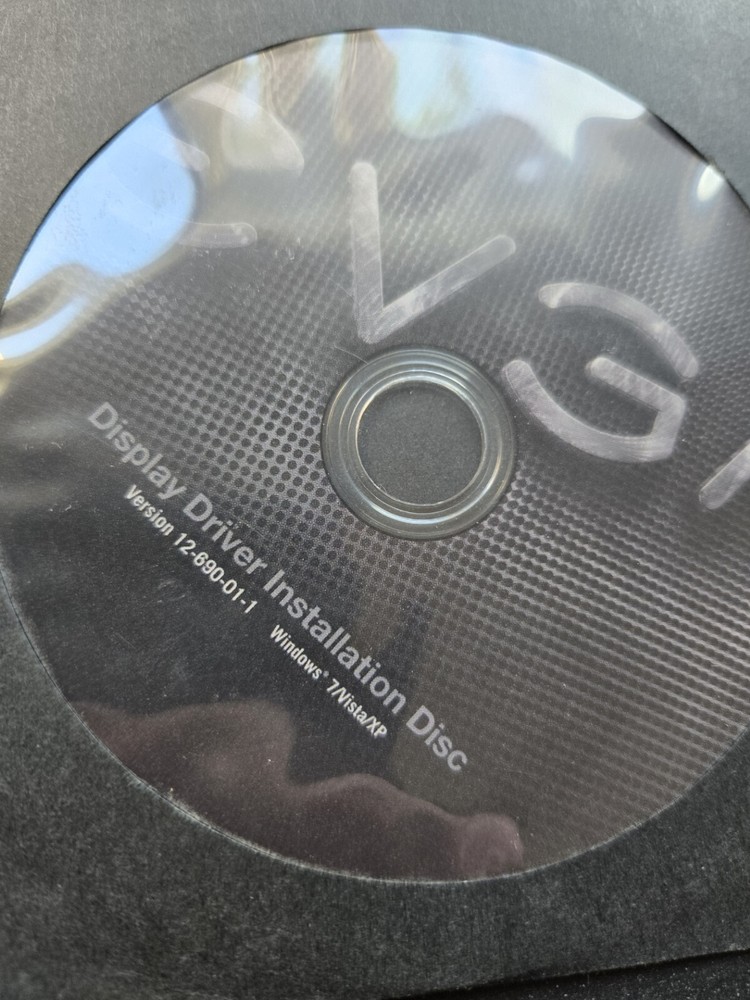 EVGA Display Driver Installation Discs... multiple