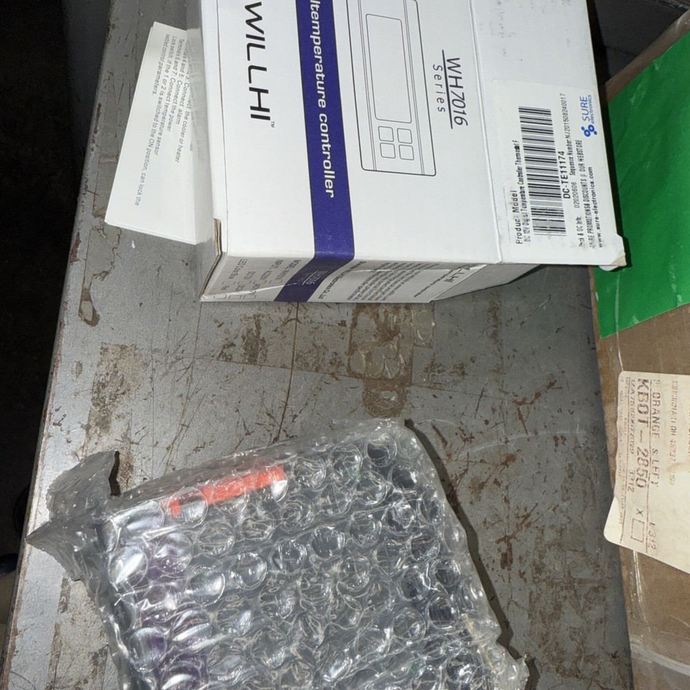 WILLHI WH7016 Temperature Controller DC 12V Digital Thermostat Switch NOS