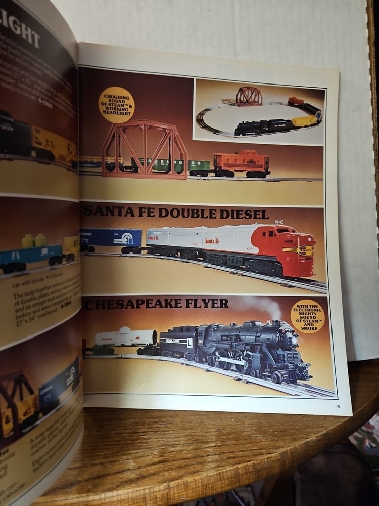 1979 Fun Dimensions toy catalog trains models