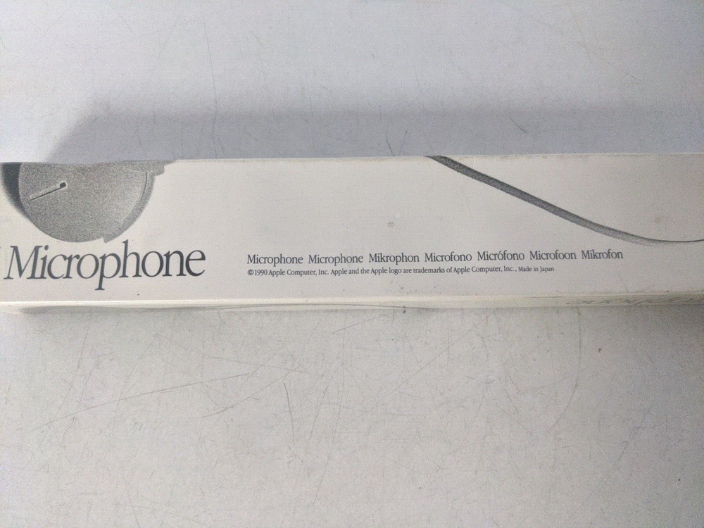 APPLE MICROPHONE 1990