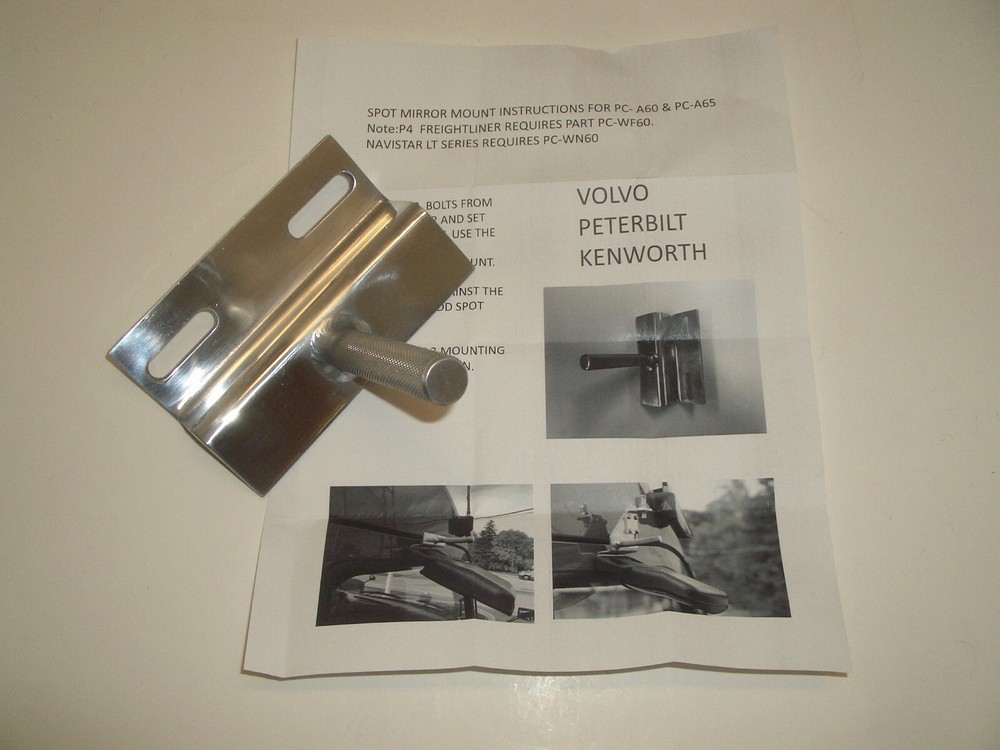 PROCOMM PC-A60 ANTENNA SPOT MIRROR MOUNTING BRACKET FOR VOLVO PETERBILT KENWORTH