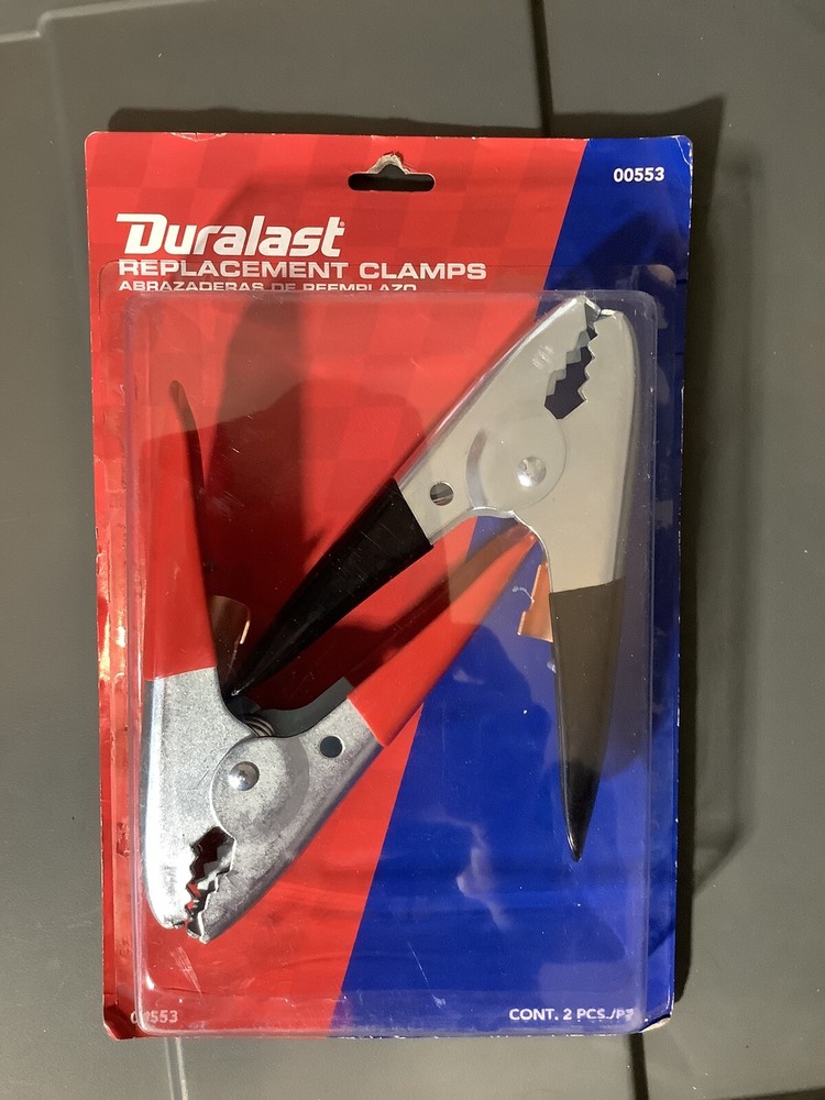 Duralast Replacement Battery Charger Clamps 00553