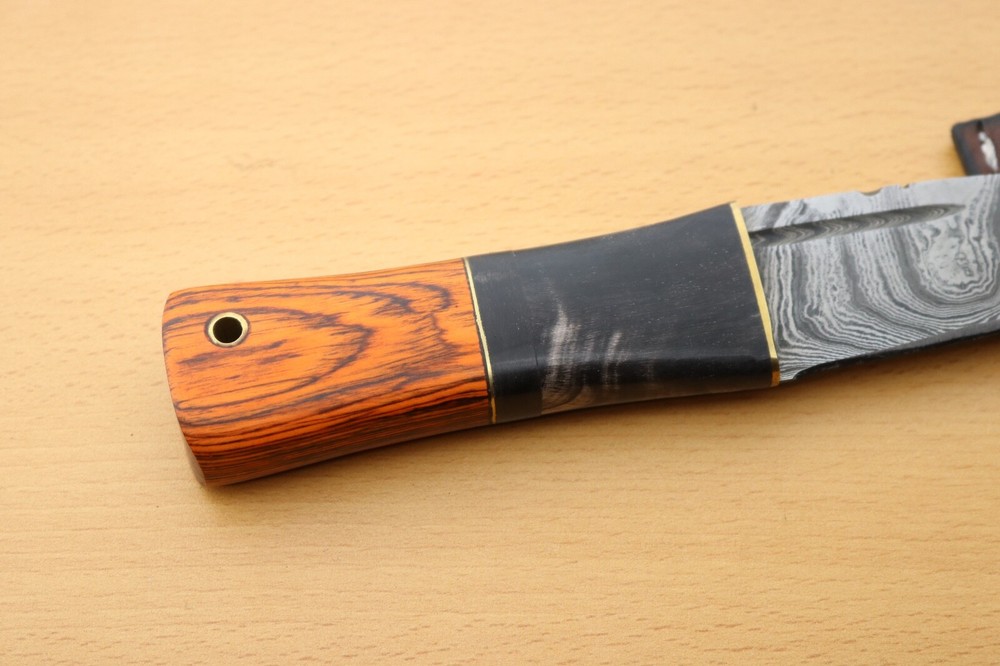 8 inches Celtic Scottish Dirk SGIAN DUBH DAGGER Bone Handle Knife.