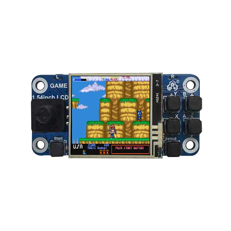 1.54 Inch TFT LCD Touch Screen Mini Game Console Display for Raspberry Pi Zero
