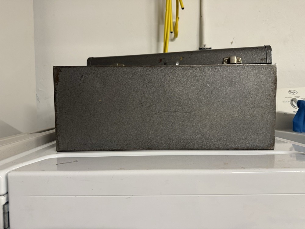 Vintage Craftsman Metal Toolbox