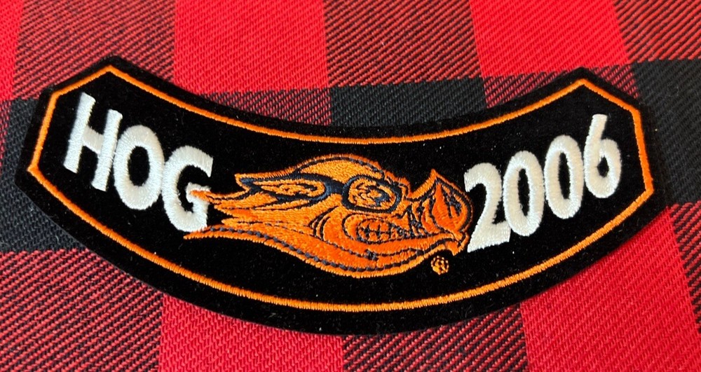 Harley Davidson Owners Group "HOG 2006" Motorcycle Patch NEW